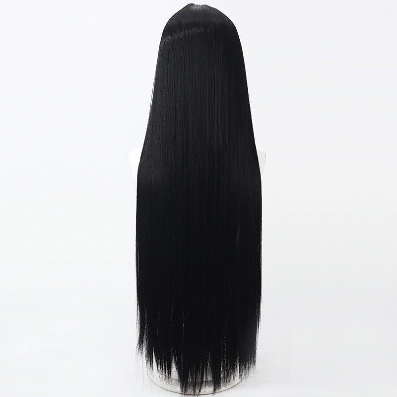 Tsukatsuki Rio Cosplay Wigs Blue Archive Black Wigs