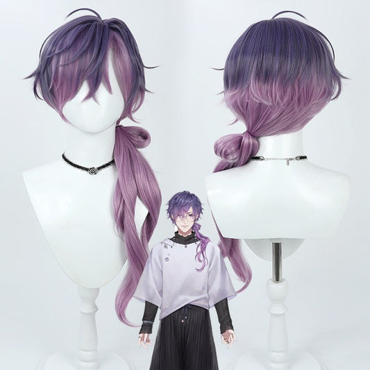 Uki Violeta Cosplay Wigs NIJISANJI NOCTYX Group Multi Color Flip