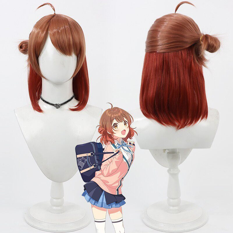 Ume Hanami Gakumas Cosplay Wigs Dual Color Wigs