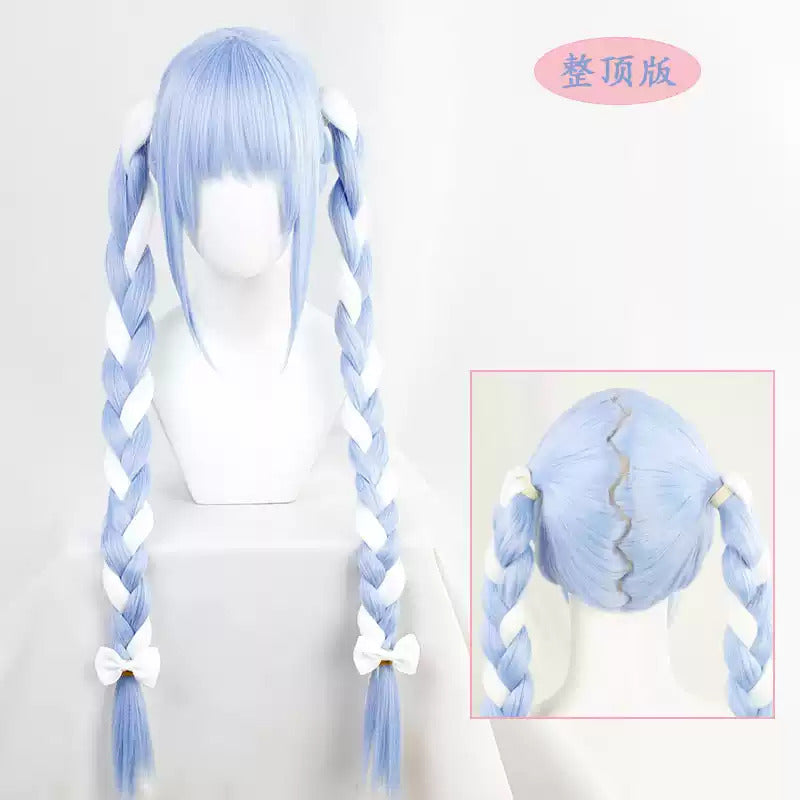 Usada Pekora Cosplay Wigs Hololive 3rd Gen VTuber With Ears