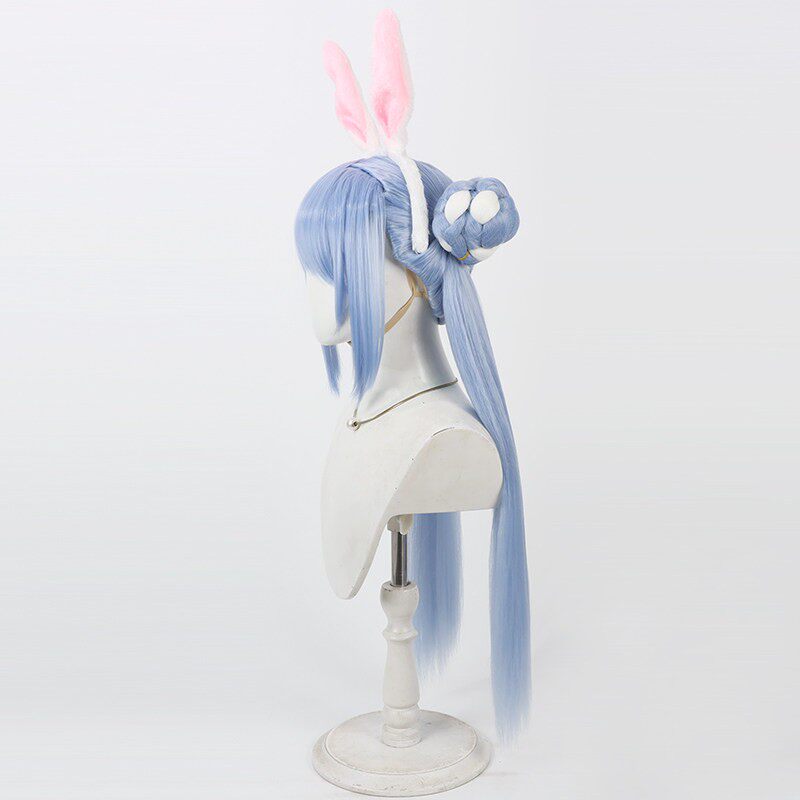 Usada Pekora Cosplay Wigs Zombie Rabbit Hololive Style VTuber