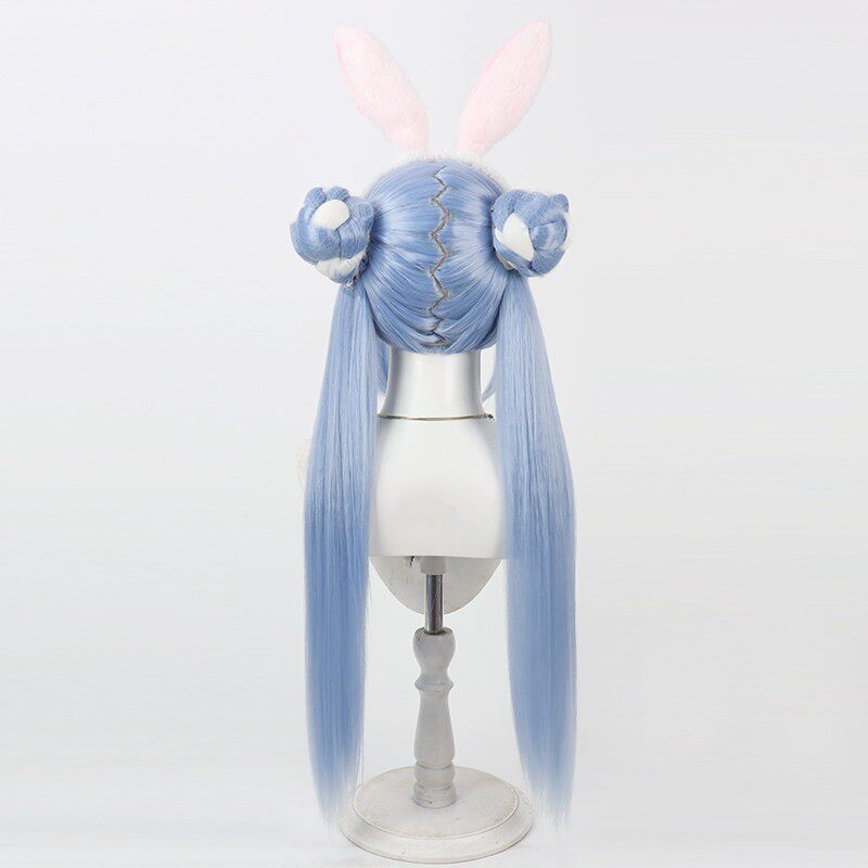 Usada Pekora Cosplay Wigs Zombie Rabbit Hololive Style VTuber