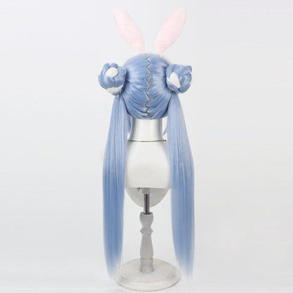 Usada Pekora Cosplay Wigs Zombie Rabbit Hololive Style VTuber