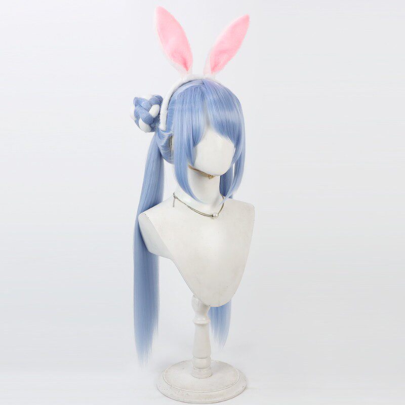 Usada Pekora Cosplay Wigs Zombie Rabbit Hololive Style VTuber
