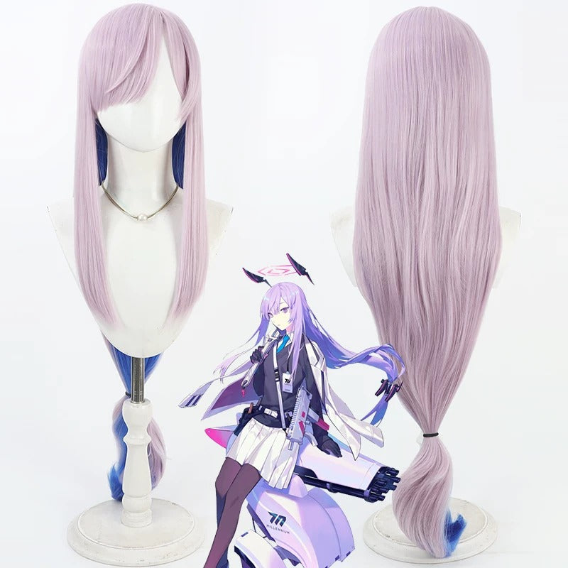 Utaha Shiraishi Cosplay Wigs Pink Wigs Blue Archive