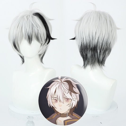 V4 Flower Cosplay Wigs Black White Wigs HoneyWorks Virtual Singer