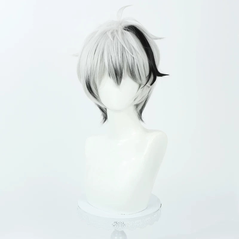 V4 Flower Cosplay Wigs Black White Wigs HoneyWorks Virtual Singer
