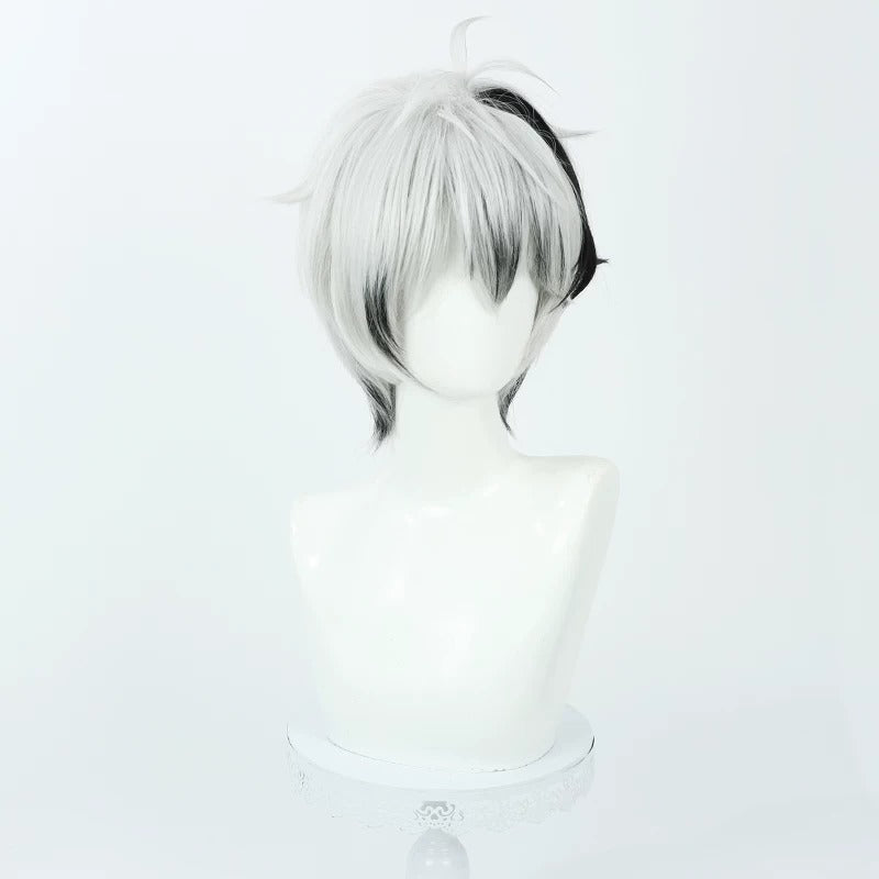 V4 Flower Cosplay Wigs Black White Wigs HoneyWorks Virtual Singer