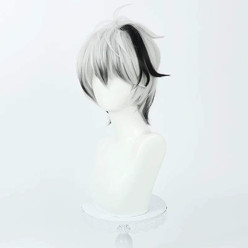 V4 Flower Cosplay Wigs Black White Wigs HoneyWorks Virtual Singer