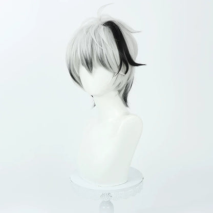V4 Flower Cosplay Wigs Black White Wigs HoneyWorks Virtual Singer