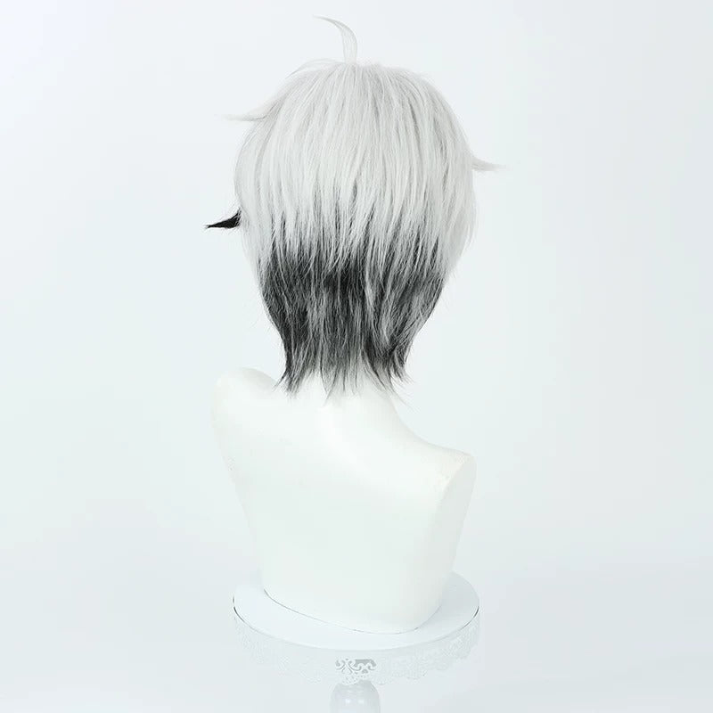 V4 Flower Cosplay Wigs Black White Wigs HoneyWorks Virtual Singer
