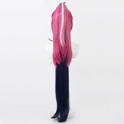 Velvette Cosplay Wigs Hazbin Hotel Split Ponytail Wigs