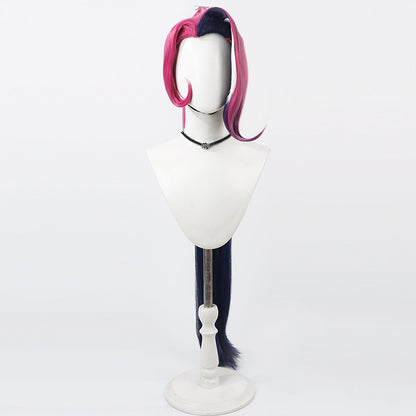Velvette Cosplay Wigs Hazbin Hotel Split Ponytail Wigs