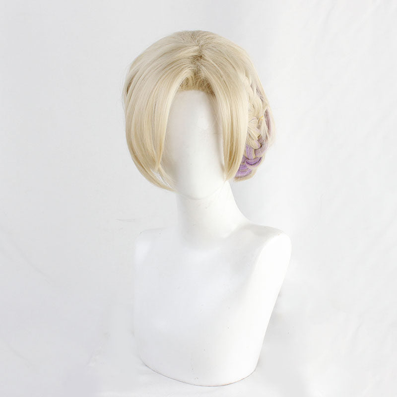 Vil Schoenheit Cosplay Wigs Updo Hairstyle Disney Twisted-Wonderland