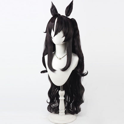 Vivlos Cosplay Wigs Swimwear Outfits Pretty Derby Wavy Long Wigs