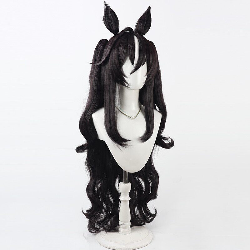 Vivlos Cosplay Wigs Swimwear Outfits Pretty Derby Wavy Long Wigs