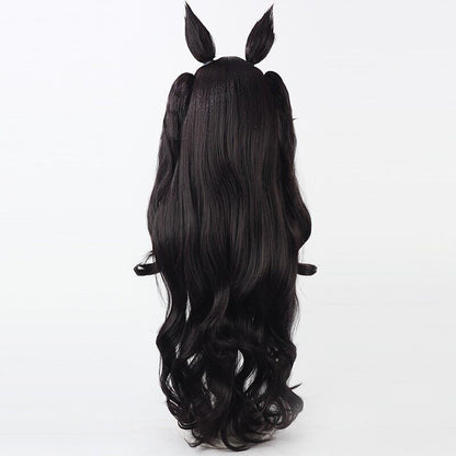 Vivlos Cosplay Wigs Swimwear Outfits Pretty Derby Wavy Long Wigs