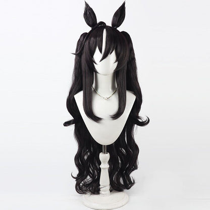Vivlos Cosplay Wigs Swimwear Outfits Pretty Derby Wavy Long Wigs