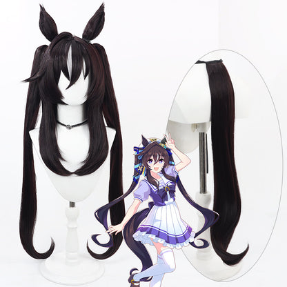 Vivlos Wigs Pretty Derby Dark Brown Ears Tail Pretty Derby