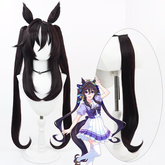 Vivlos Wigs Pretty Derby Dark Brown Ears Tail Pretty Derby