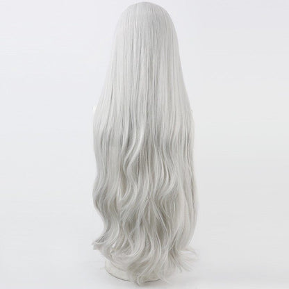 Vtuber Cosplay Wigs Isekaijoucho Silver Curly Wigs KAMITSUBAKI STUDIO