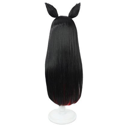 Wakamo Kosaka Cosplay Wigs Blue Archive Black Red Wigs