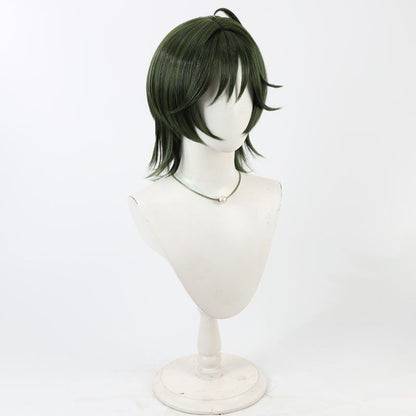 Wakasa Fuyu Cosplay Wigs Short Wigs Blue Archive