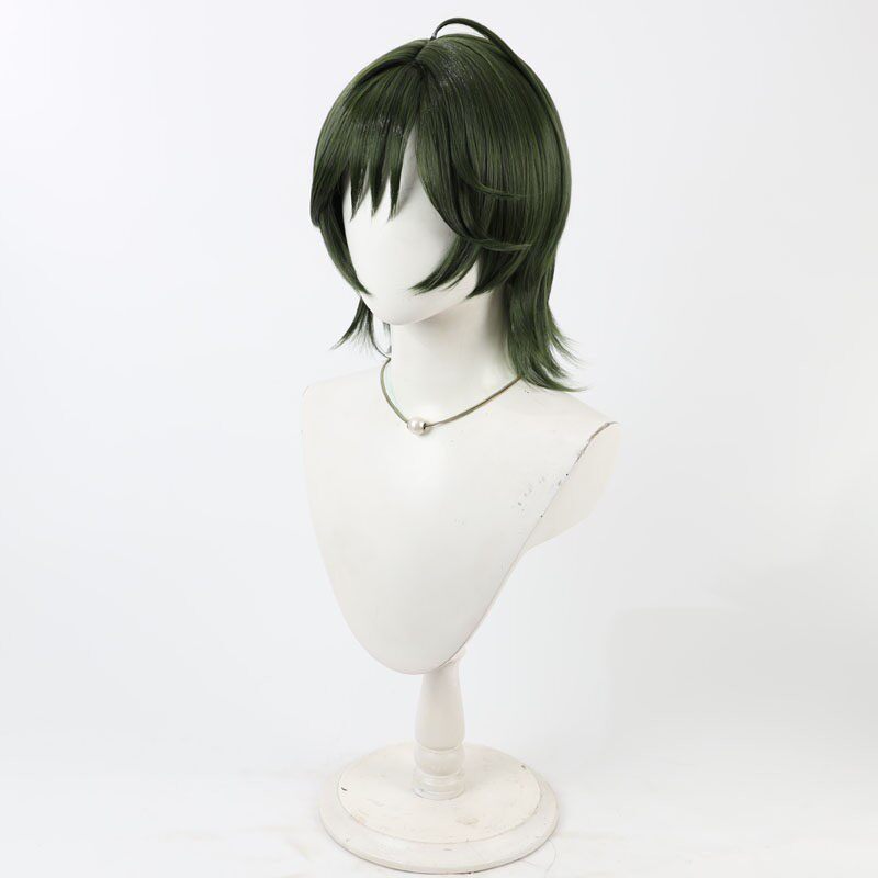 Wakasa Fuyu Cosplay Wigs Short Wigs Blue Archive