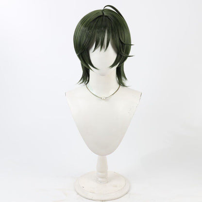 Wakasa Fuyu Cosplay Wigs Short Wigs Blue Archive
