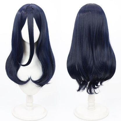Wind Breaker Cosplay Wigs Kyotaro Sugishita Navy Wavy Wigs