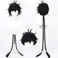 Wuthering Waves Games Cosplay Wigs Male Rover Black Wigs