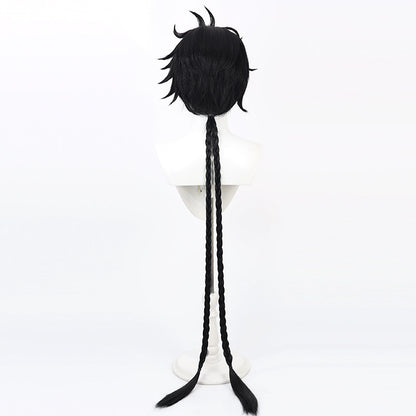 Wuthering Waves Games Cosplay Wigs Male Rover Black Wigs