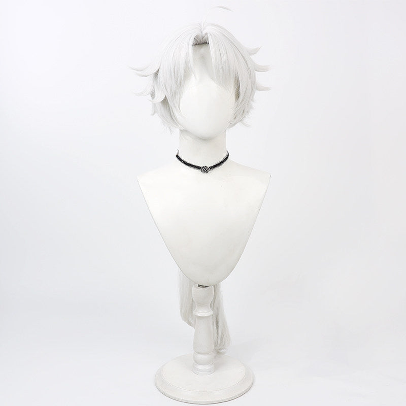 Wuthering Waves Lingyang Cosplay Wigs Silver Wigs