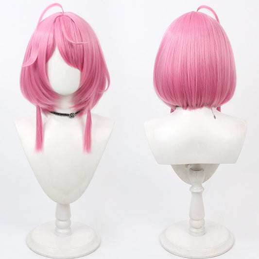 Wuthering Waves Taoqi Cosplay Wigs Pink Short Wigs