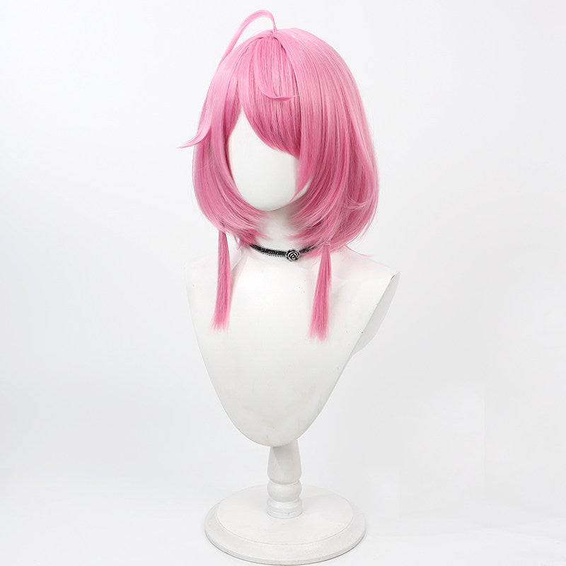 Wuthering Waves Taoqi Cosplay Wigs Pink Short Wigs