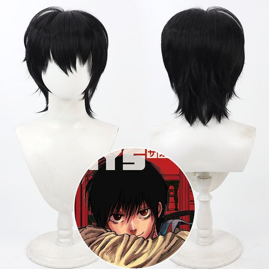 Yoichi Nagumo Cosplay Wigs Anime Sakamoto Days Black Wigs