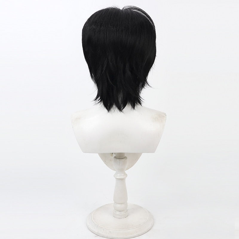 Yoichi Nagumo Cosplay Wigs Anime Sakamoto Days Black Wigs