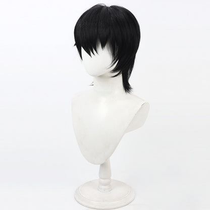 Yoichi Nagumo Cosplay Wigs Anime Sakamoto Days Black Wigs