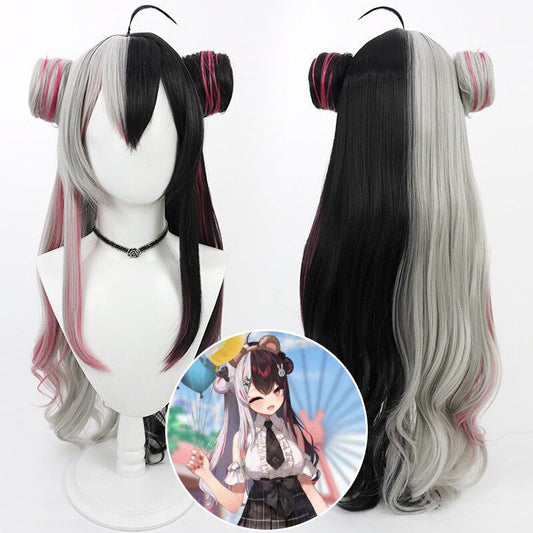 Yorumi Rena Cosplay Wigs Two Tone Wigs NIJISANJI VTuber
