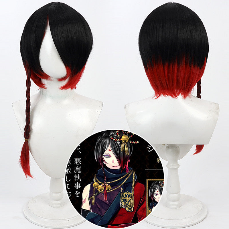 Yuhan Shinonome  Cosplay Wigs Games Devil Butler with Black Cat