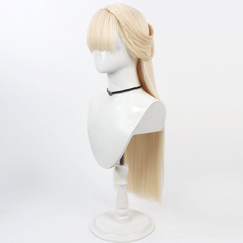Yuki Nekoyashiki Cosplay Wigs Pale Yellow Wigs Cure Nyammy Wonderful PreCure!