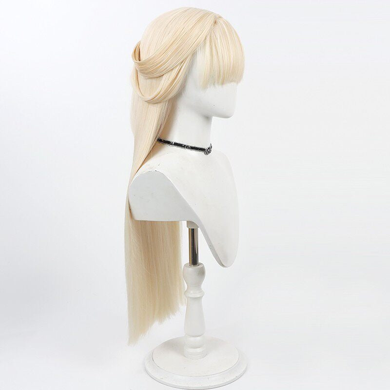 Yuki Nekoyashiki Cosplay Wigs Pale Yellow Wigs Cure Nyammy Wonderful PreCure!