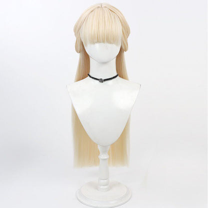 Yuki Nekoyashiki Cosplay Wigs Pale Yellow Wigs Cure Nyammy Wonderful PreCure!