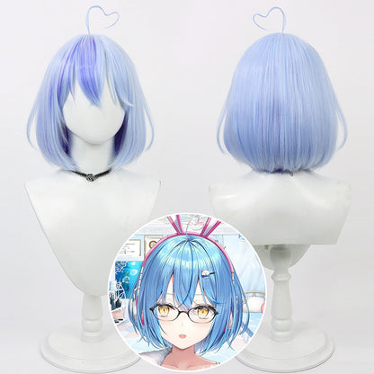 Yukihana Lamy Cosplay Wigs Hololive Short Wigs Virtual Youtuber
