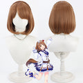 Yukino Bijin Cosplay Wigs Split Headband Braids Umamusume: Pretty Derby