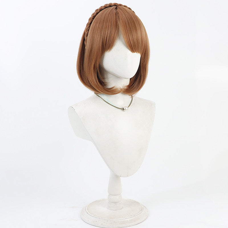 Yukino Bijin Cosplay Wigs Split Headband Braids Umamusume: Pretty Derby