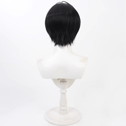 Yumeoi Kakeru Cosplay Wigs NIJISANJI VTuber Black Wigs