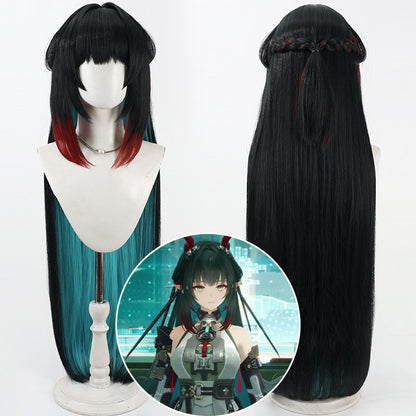 Zhuang Fangyi Cosplay Wigs Multi Gradient Wig Arknights: Endfield