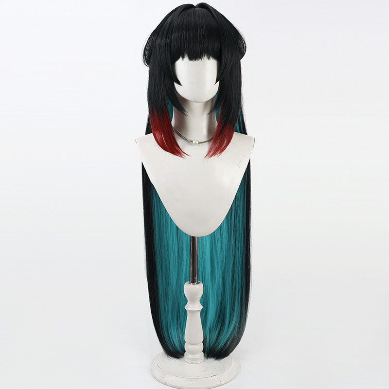 Zhuang Fangyi Cosplay Wigs Multi Gradient Wig Arknights: Endfield