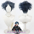 Zuo Le Cosplay Wigs Grey Blue Wigs Arknights